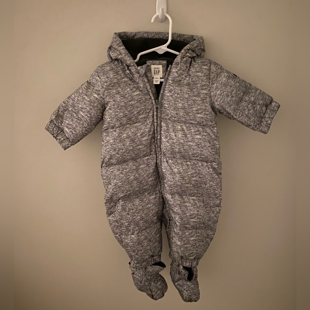 Baby Gap Puffer Down Snowsuit